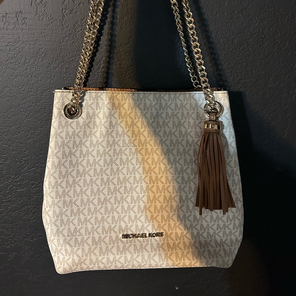Michael Kors Gold tan purse